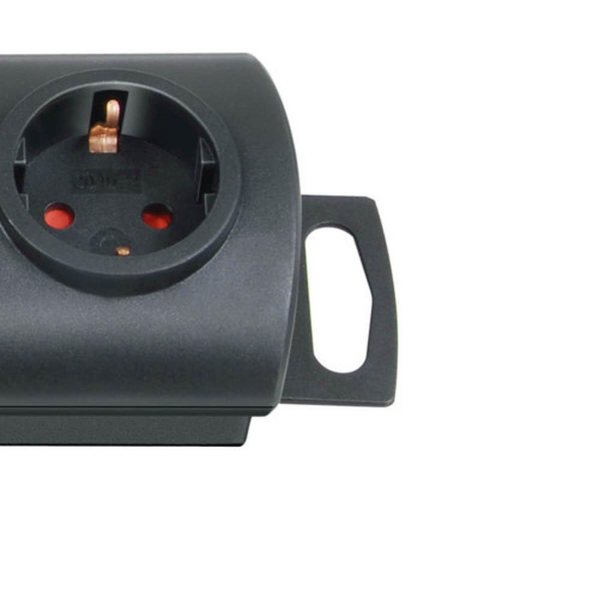 Brennenstuhl Steckdosenleiste Primera-Line mit Schalter 4-fach schwarz Bild 2