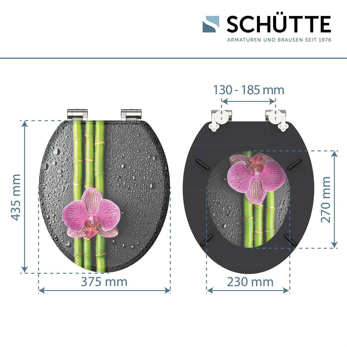 Schütte MDF WC-Sitz ASIA mit Absenkautomatik Bild 8