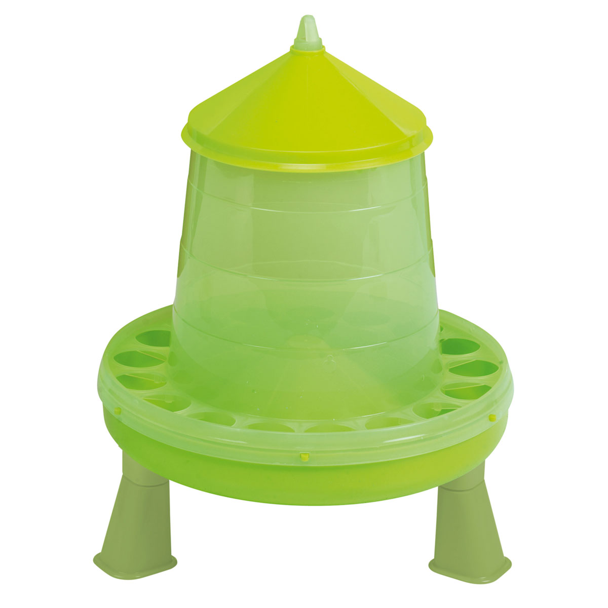 Futterautomat für 4,8 l/4 kg mit Füßen