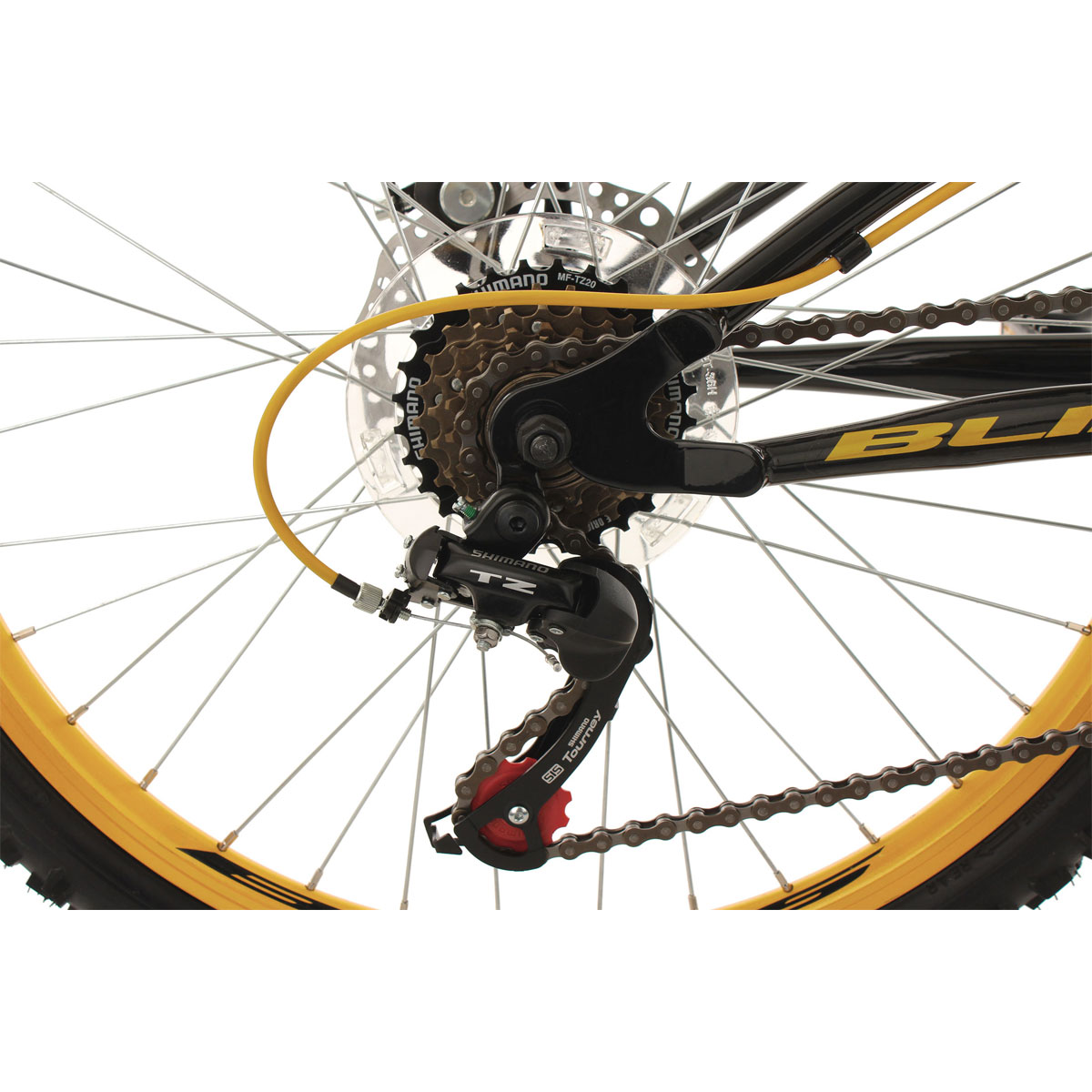 KS Cycling Jugend-Mountainbike Bliss Fully schwarz-gelb Bild 3