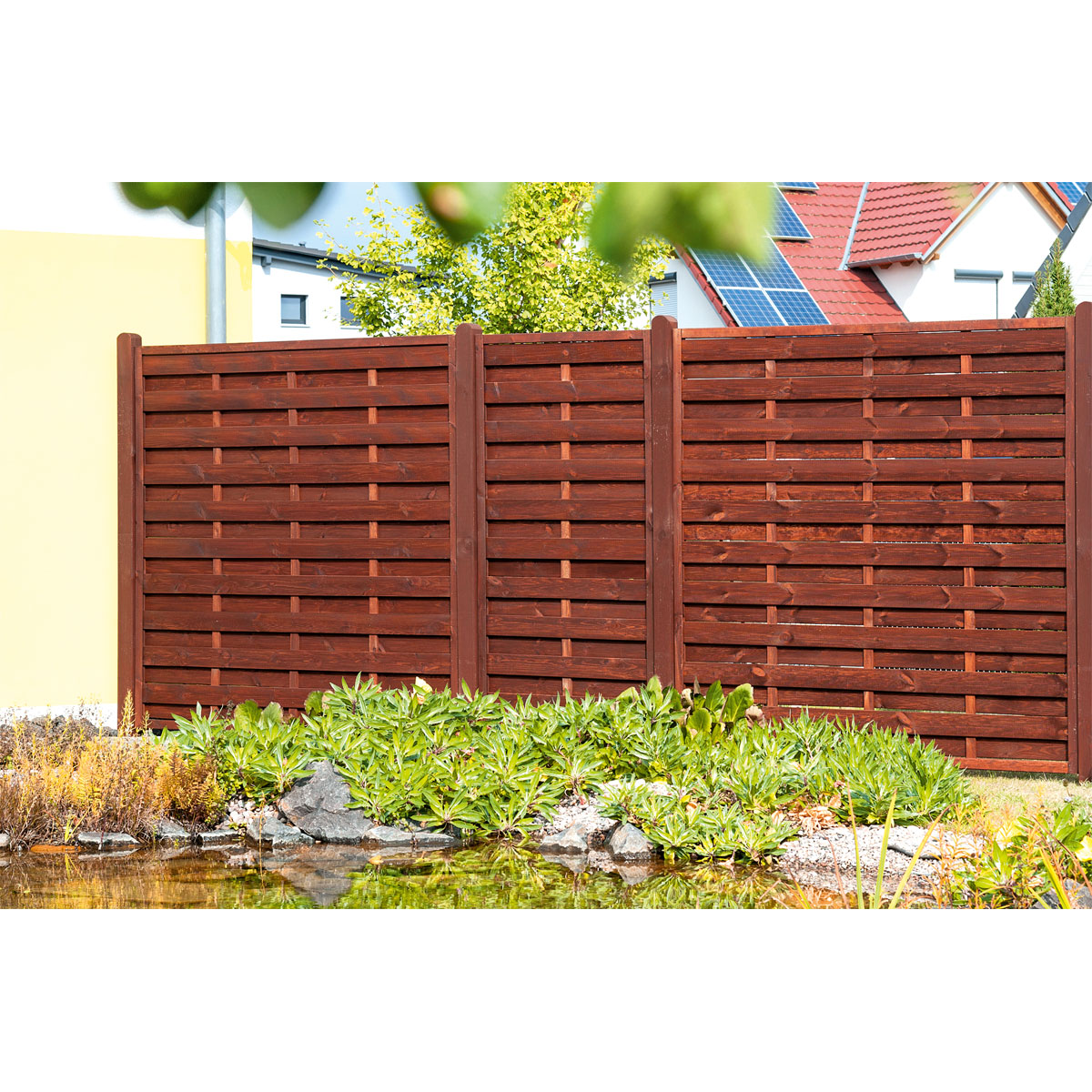 Zaunserie Oslo Grundelement 180 x 180 cm Bild 5