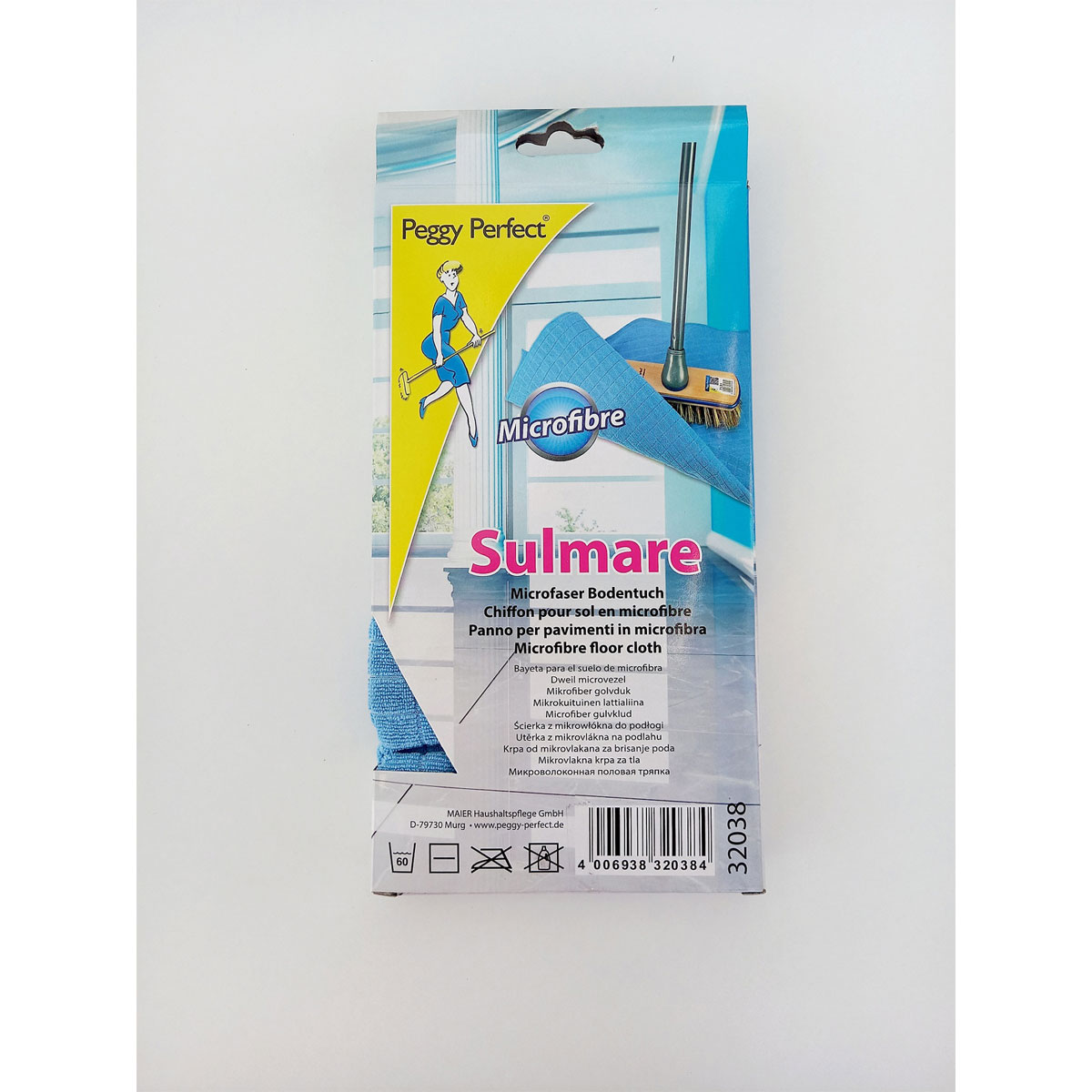 Peggy-Perfect Mikrofaser Bodentuch Sulmare blau Bild 2