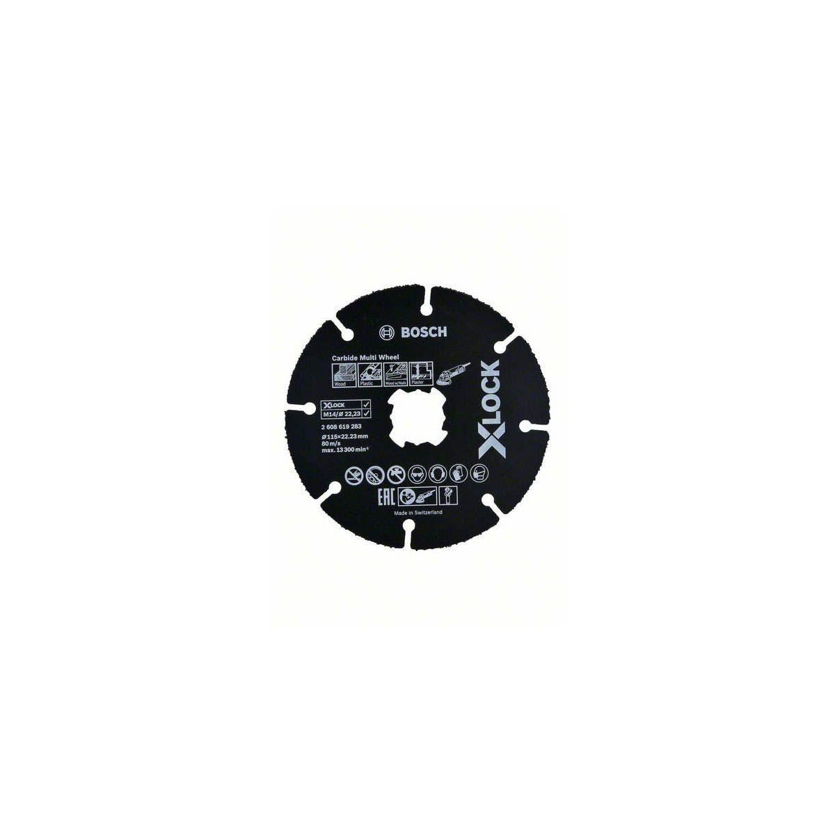 Bosch Professional  Trennscheibe Carbide Multi Wheel 11,5 cm Bild 1