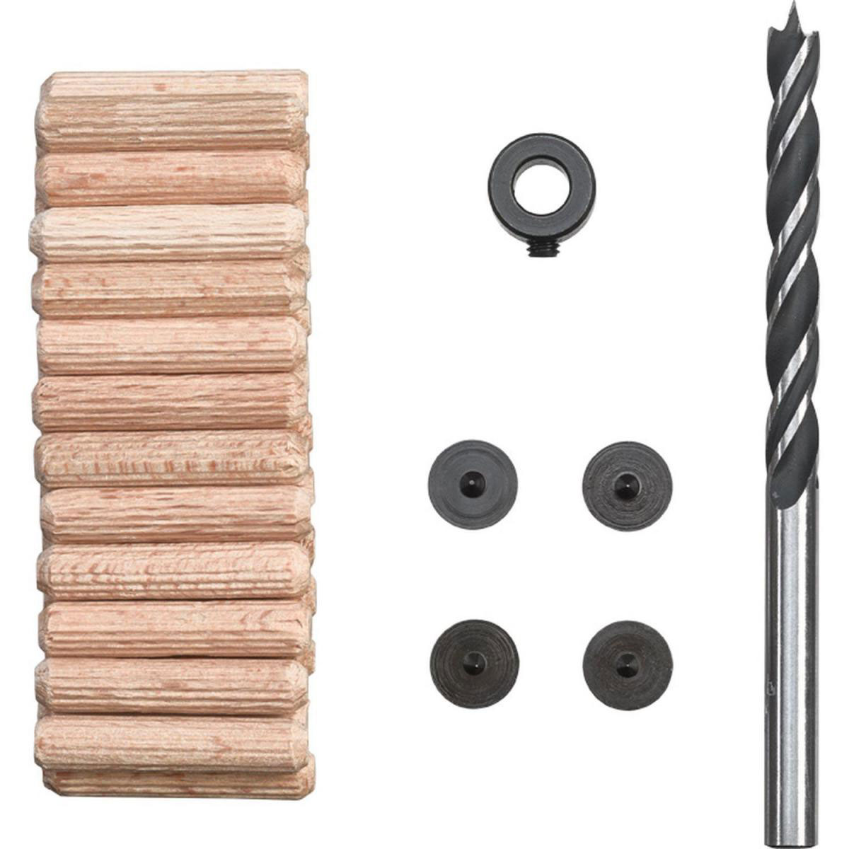 kwb  Bohr- und Dübel-Satz 31 teilig Durchmesser 6 mm Bild 1