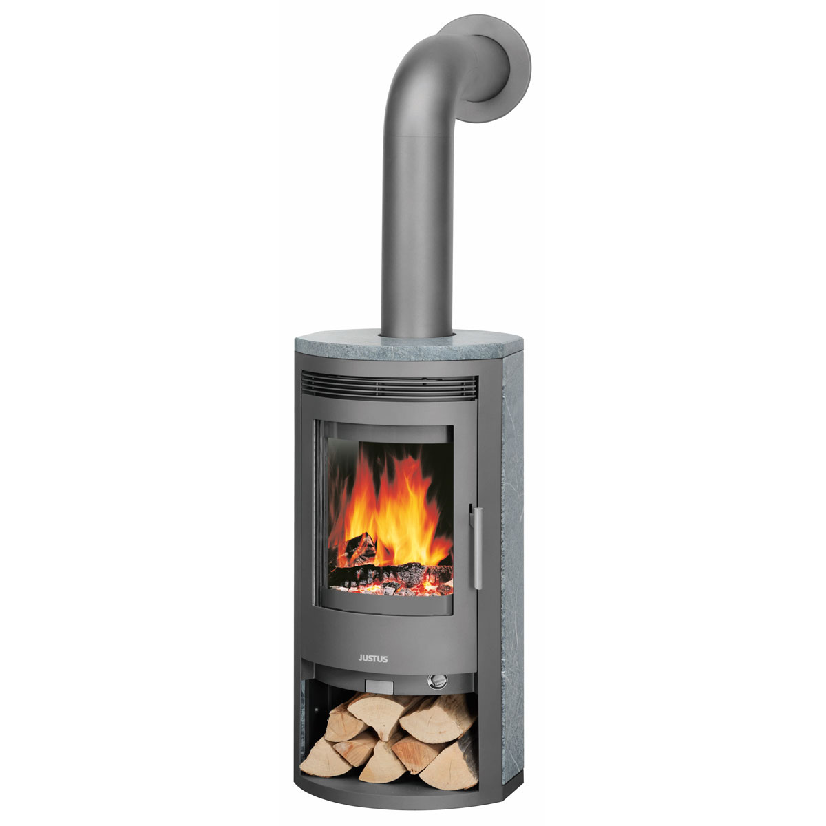 Justus Kaminofen Baltrum Speckstein Bild 1