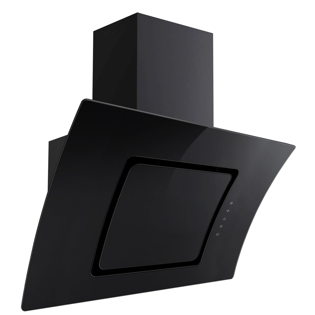 Respekta Schräghaube CH55090SA kopffrei 90 cm schwarz