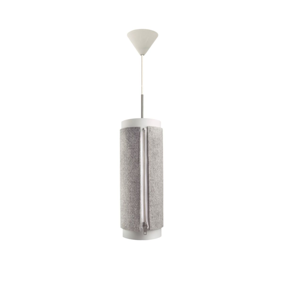 Hängelampe Zip Star 110 Medium grau