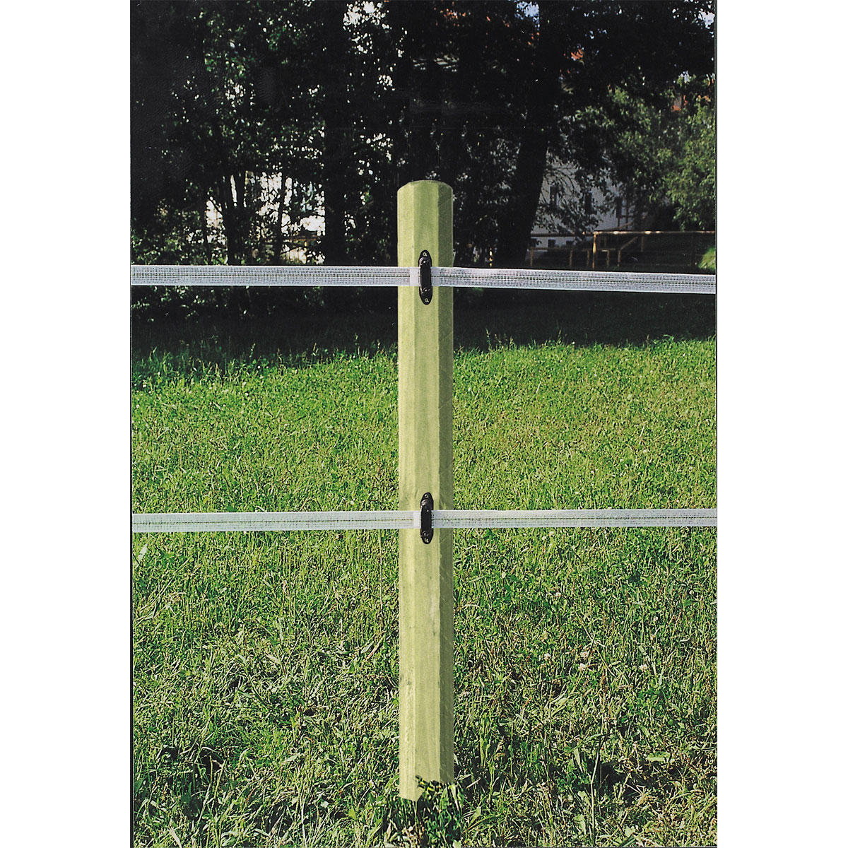 Streckenpfahl Octo Wood 8 x 200 cm braun Bild 4