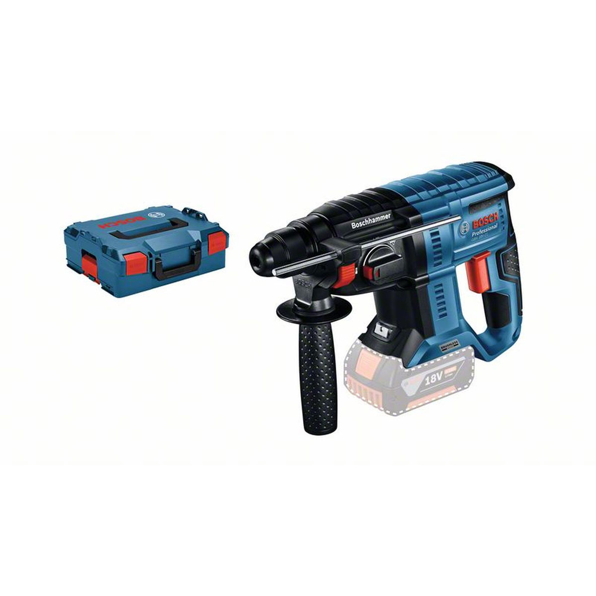 Bosch Professional  Akku-Bohrhammer GBH 18V-21