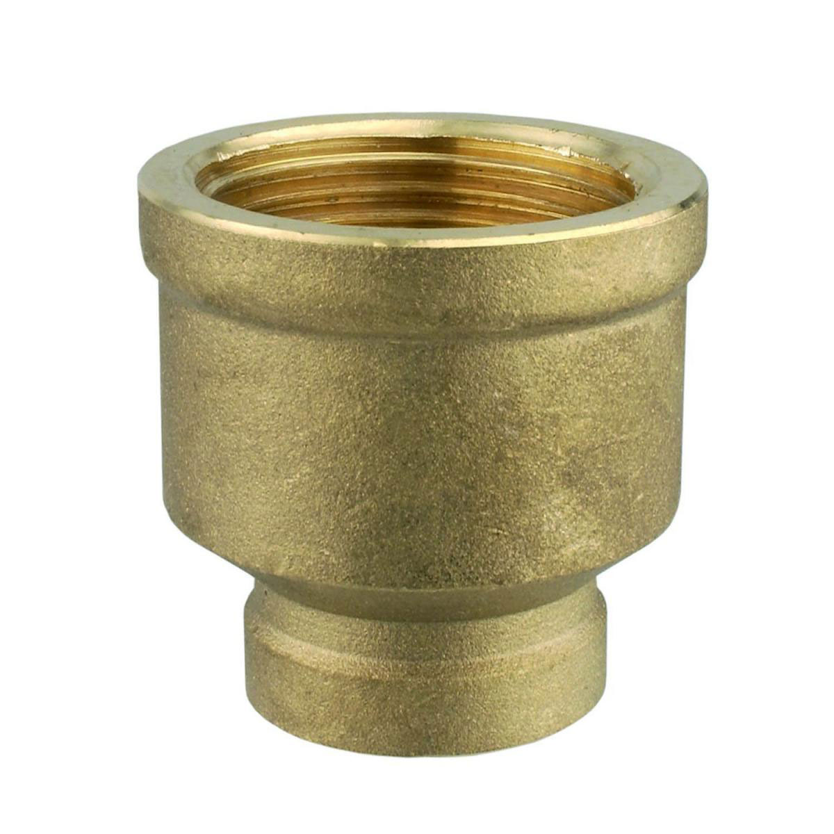 Reduzier-Muffe 3/4" x 1/2" Messing