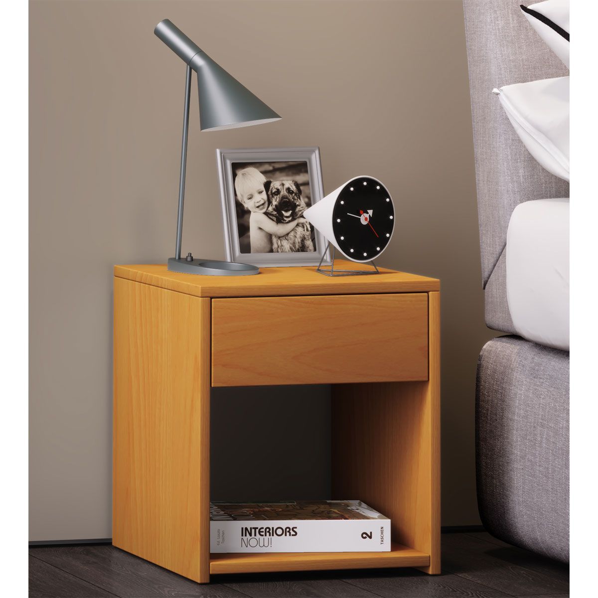 Beistelltisch Sledo Mini braun Bild 2