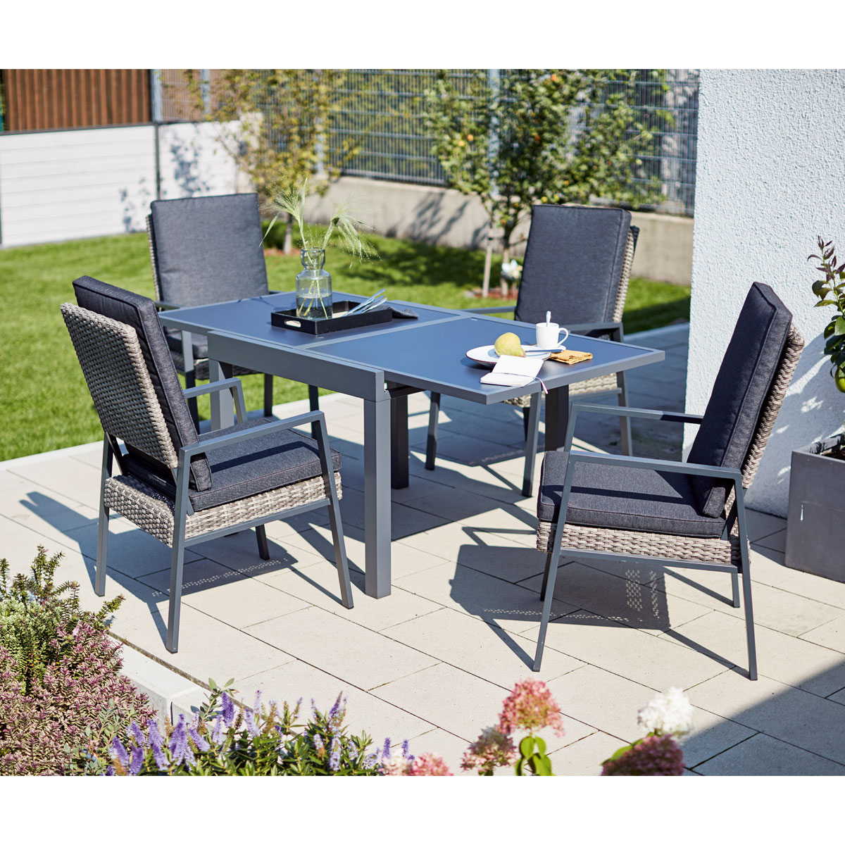 Haveson Ausziehtisch Atlanta grau Bild 7