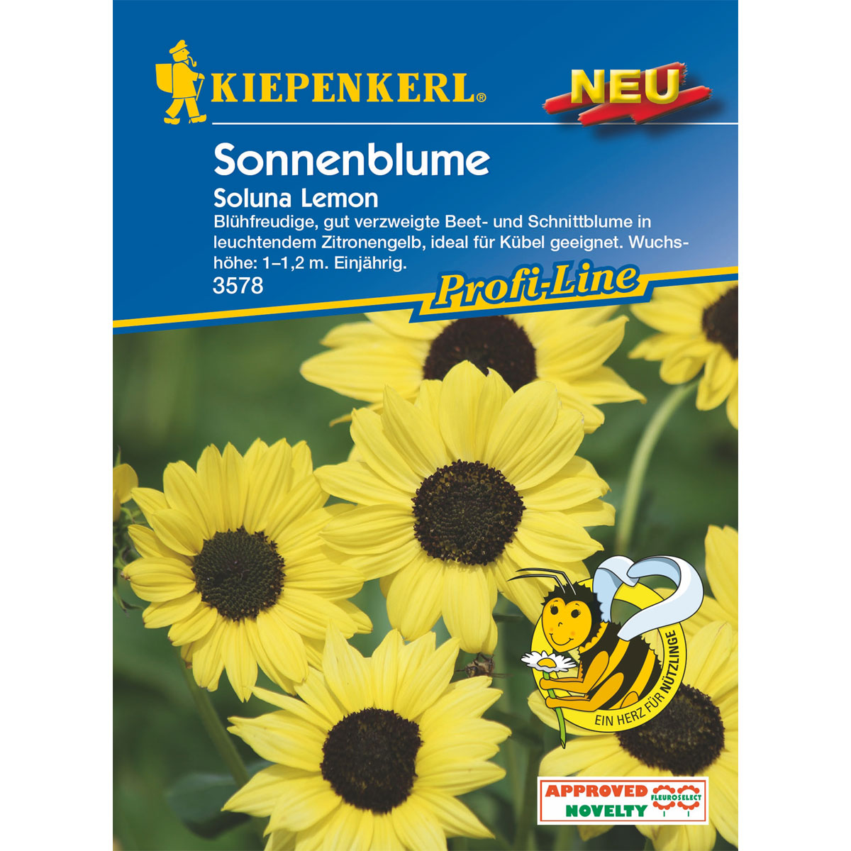 Kiepenkerl Sonnenblume Soluna Lemon Bild 1