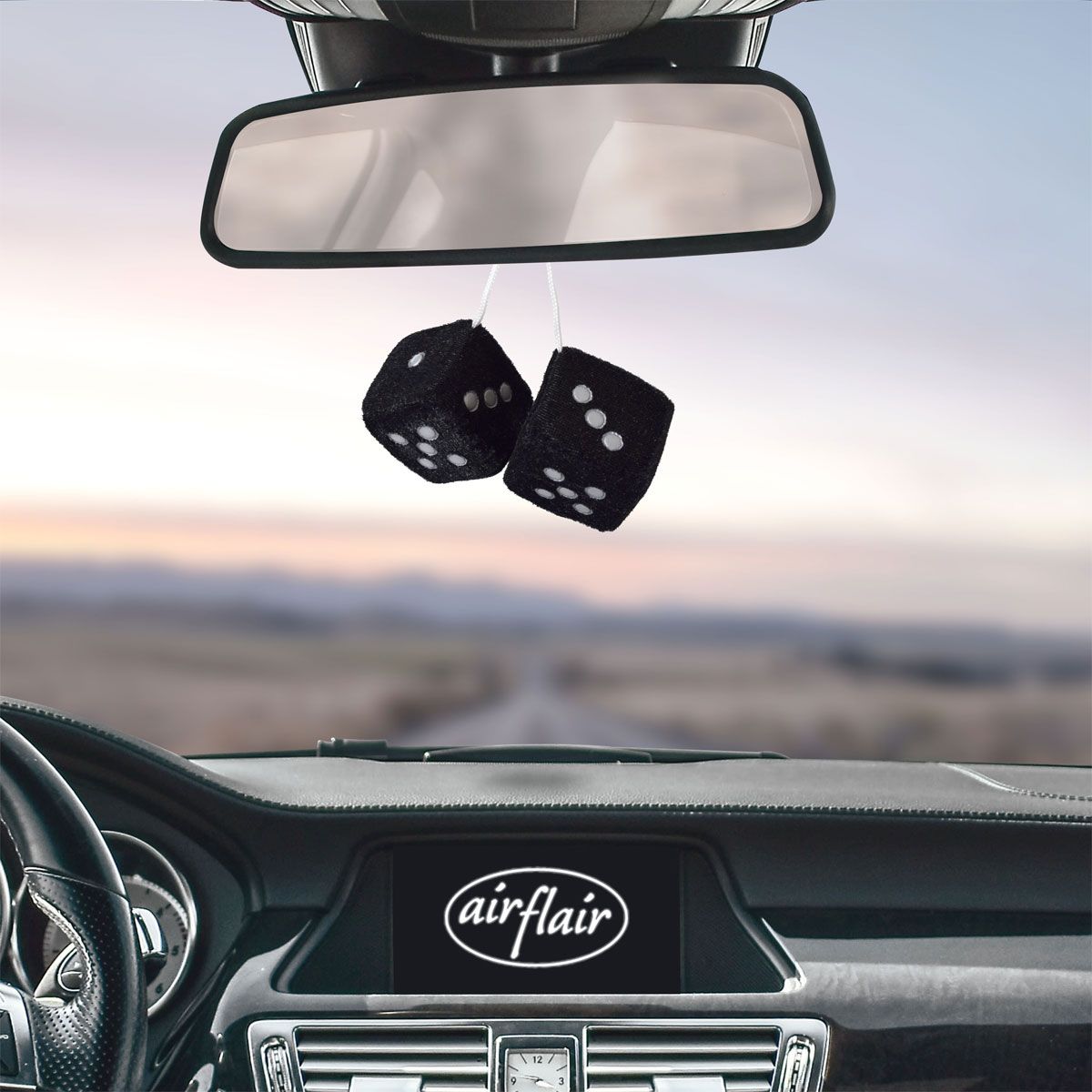 Lufterfrischer Plüsch-Würfel Funky Dice Vanille Bild 2