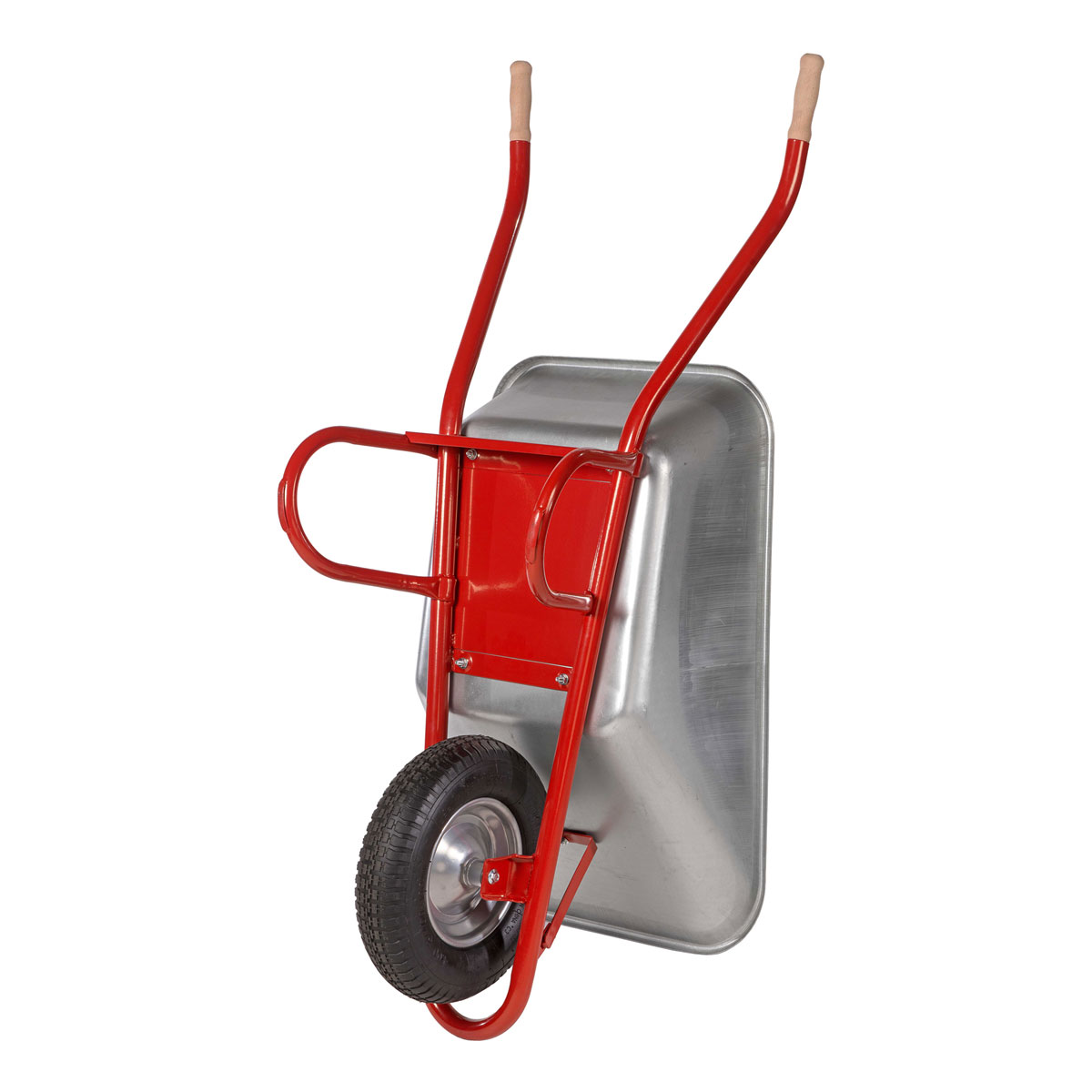 Profi-Bauschubkarre 120 L montiert Bild 2