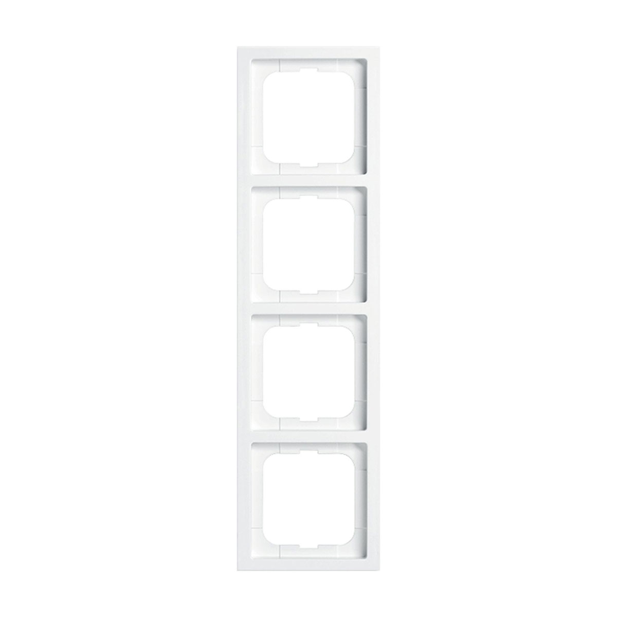 Busch-Jaeger Abdeckrahmen future linear weiß 4-fach