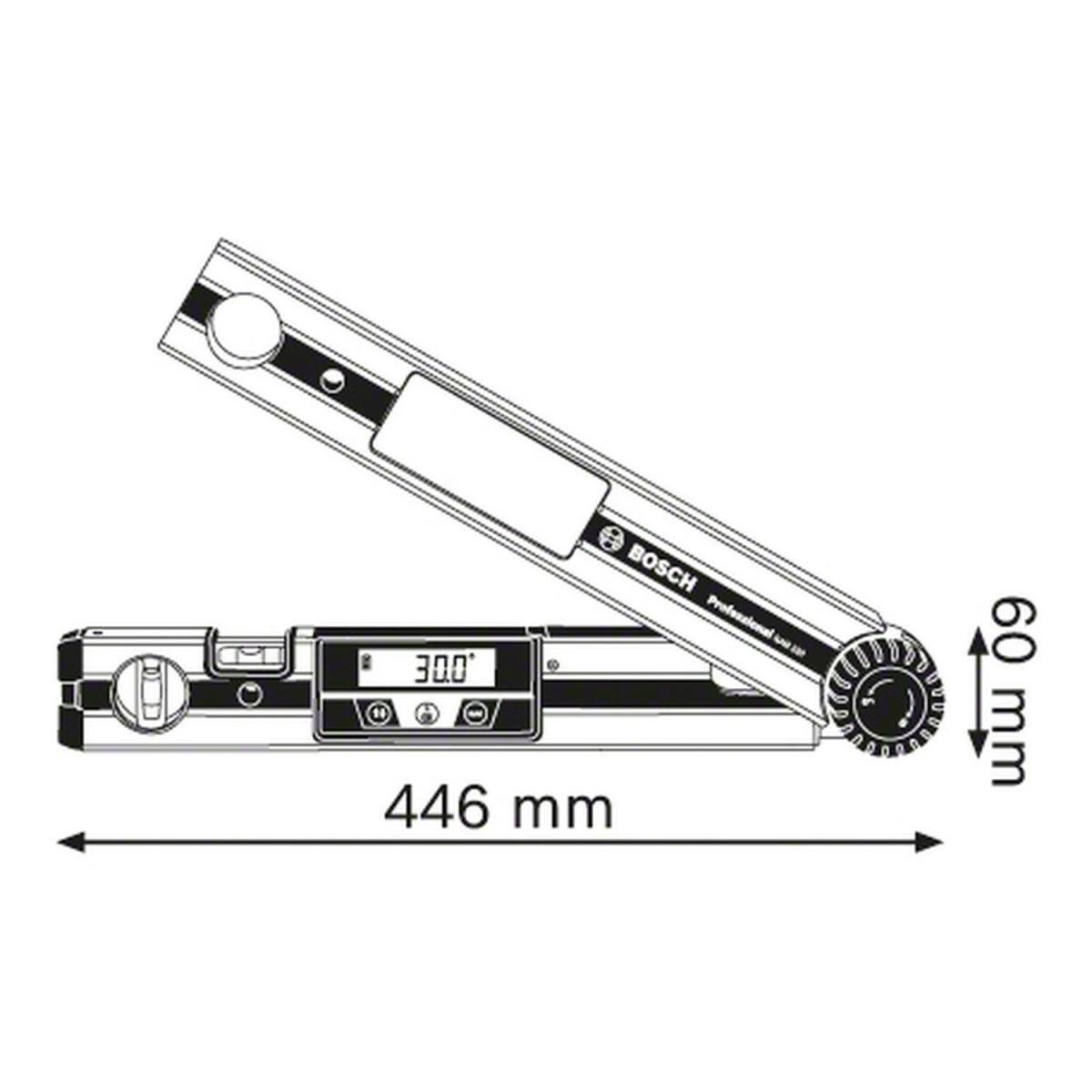 Bosch Professional  Winkelmesser GAM 220 Bild 3