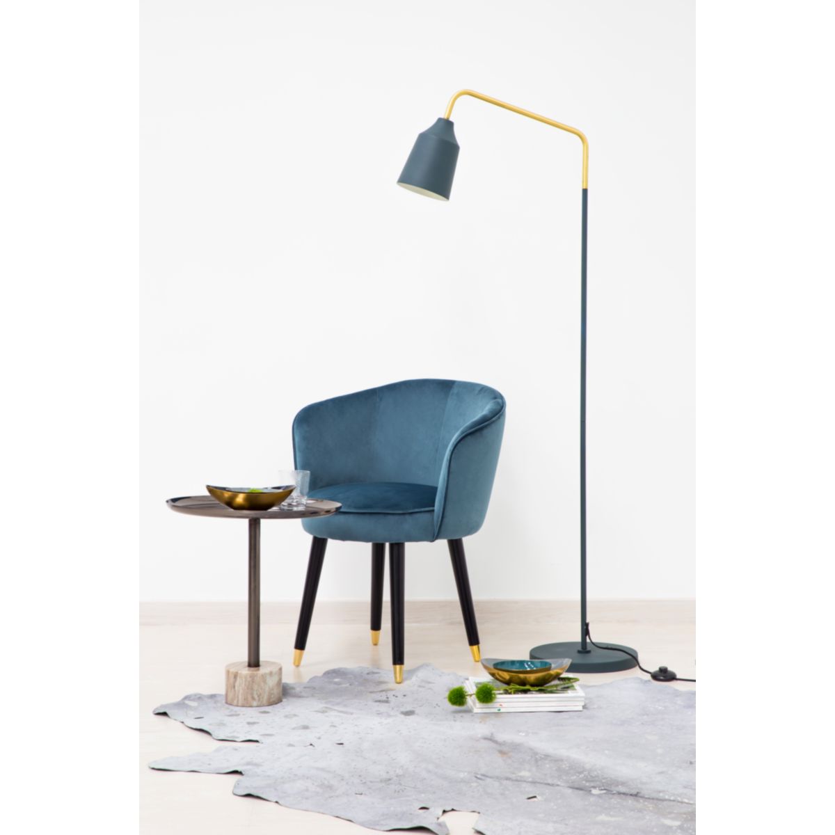 Bodenleuchte - Stehlampe Capree 487 blau Bild 2