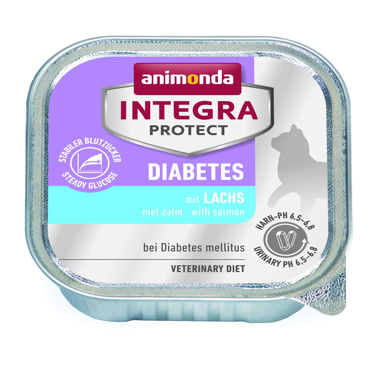 animonda integra Cat Diabetes Lachs 100g Schale