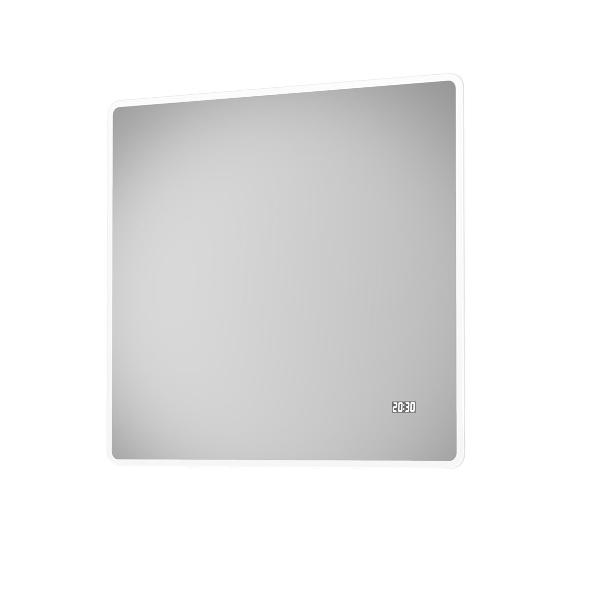 DSK  Design LED Lichtspiegel Silver Sintra 80 x 70 cm