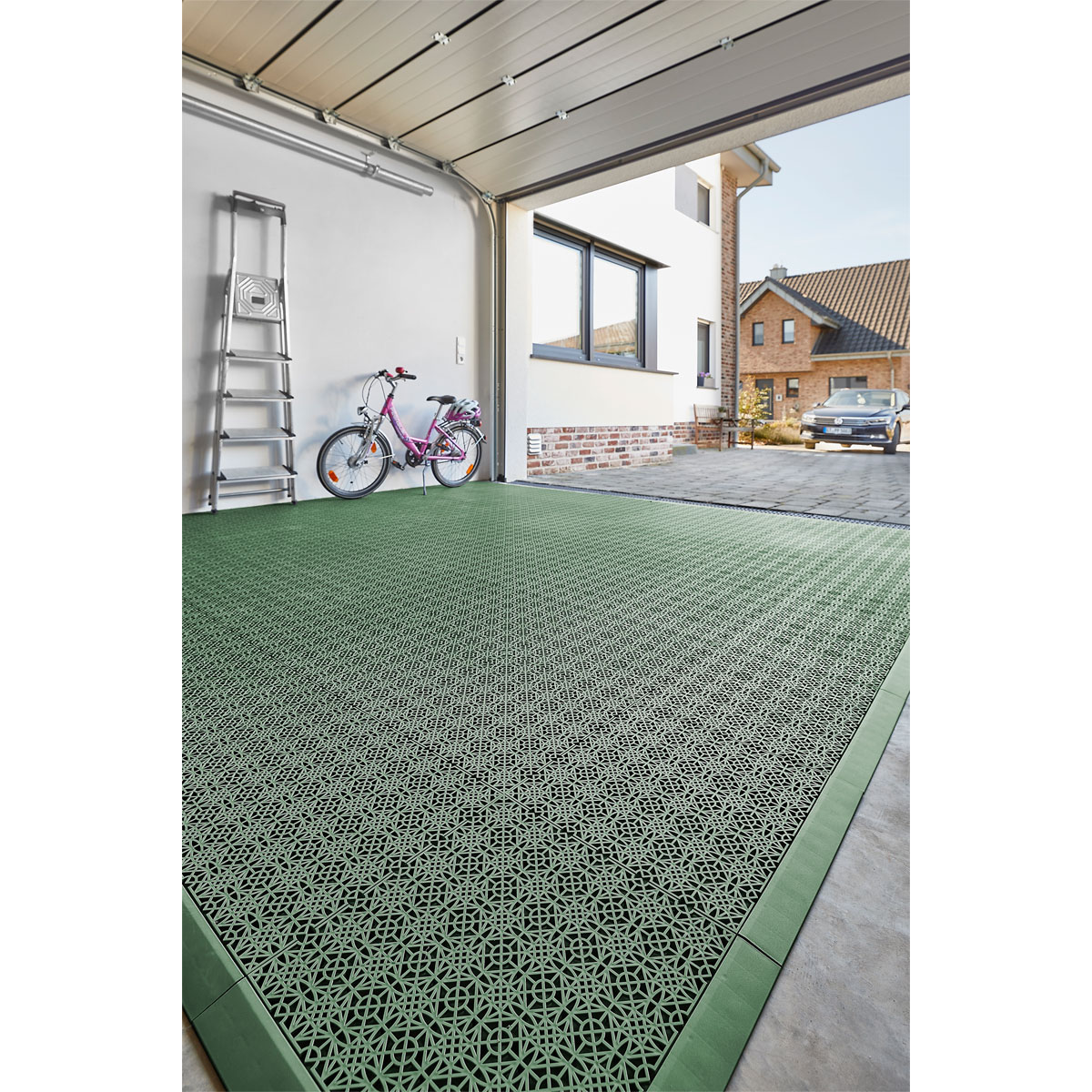 Kunststofffliese Terra Sol grün 38 x 38 cm Bild 2