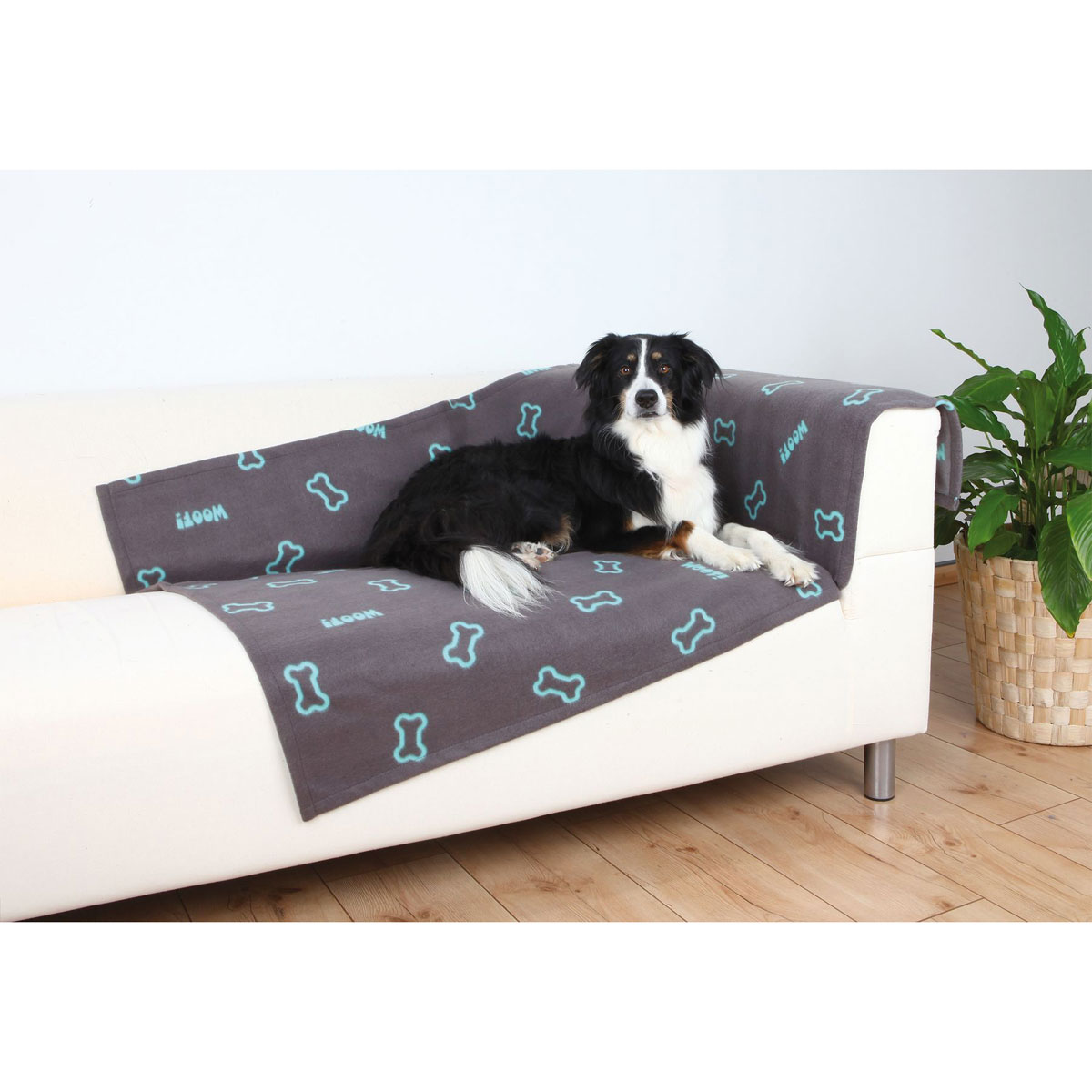 Trixie Fleecedecke Barney taupe 150×100cm