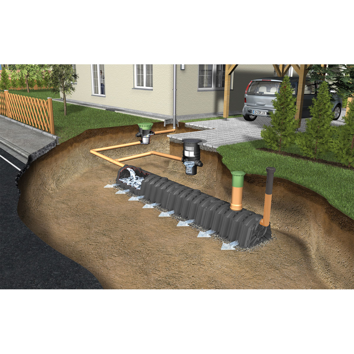 Garantia Sicker-Tunnel befahrbar 300 L Bild 5