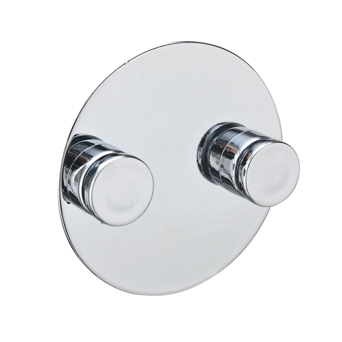 Wenko Adapter Duo Chrom Befestigen ohne bohren Turbo-Loc