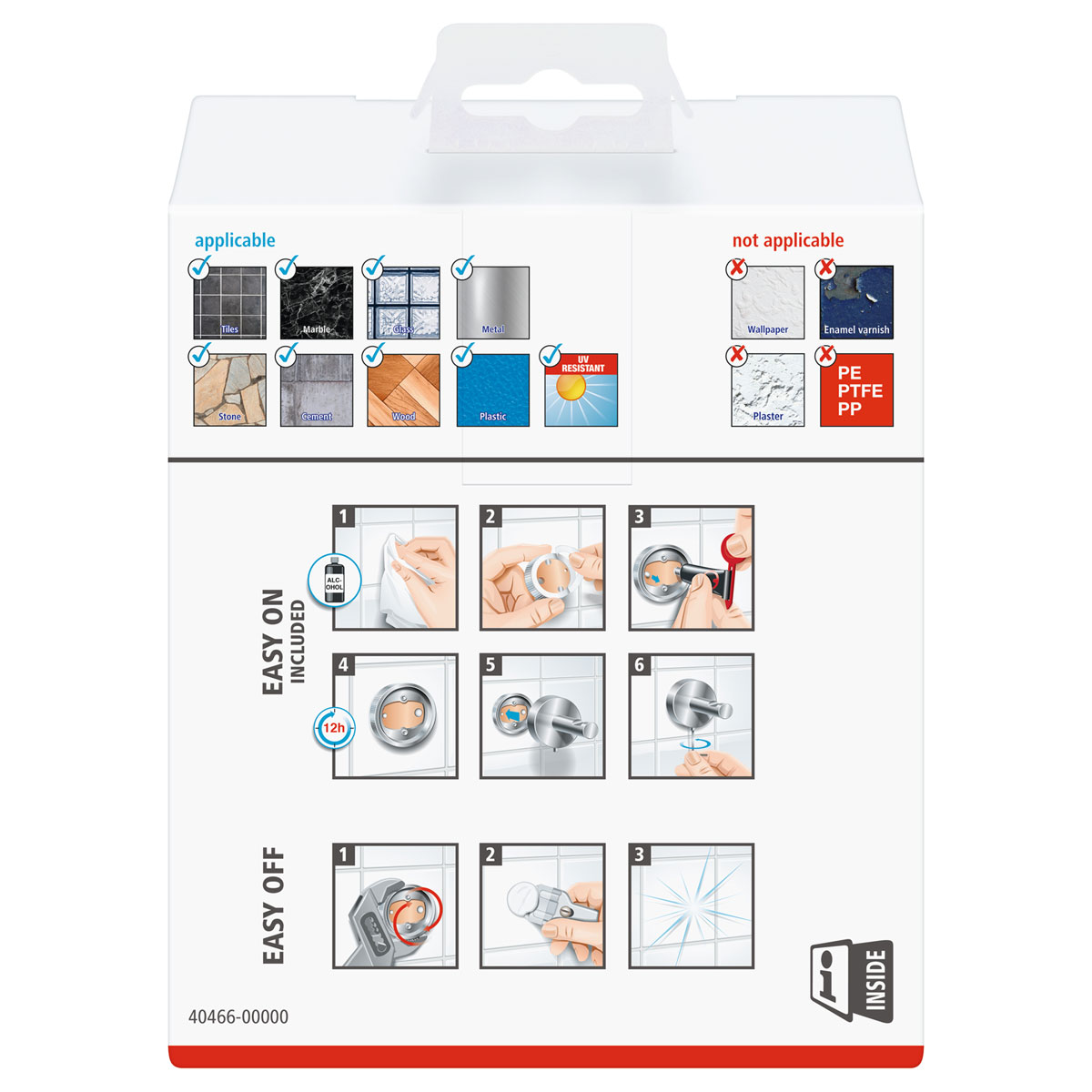 Tesa Toilettenrollenhalter ohne Deckel Exxcellent Bild 3