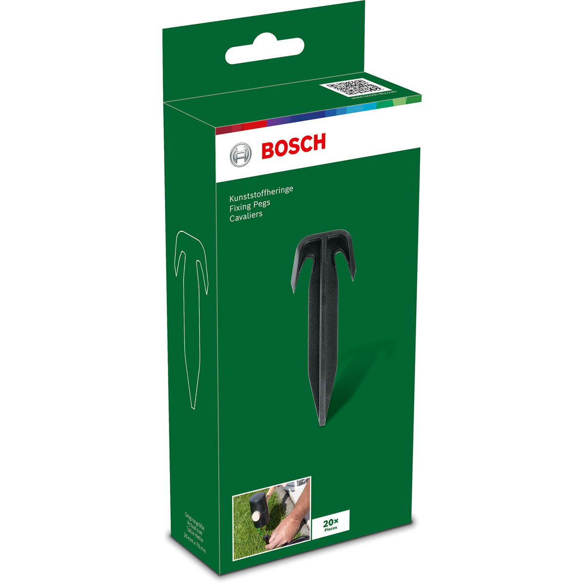 Bosch  Haken für Begrenzungskabel 20 Stk. Bild 2