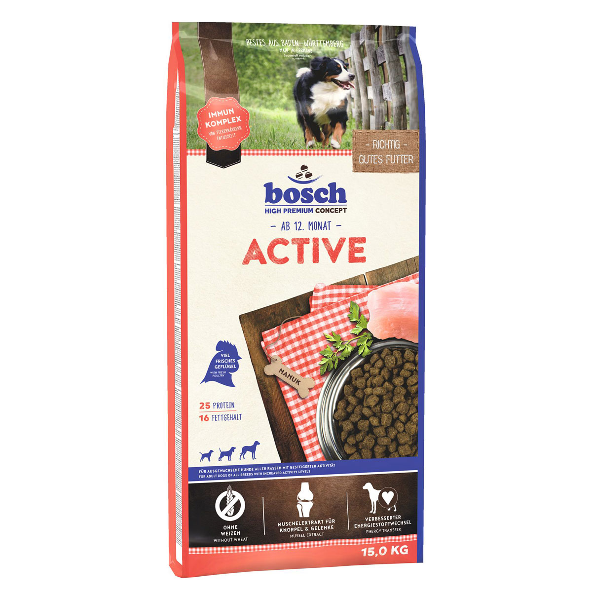 bosch high premium concept Dog Active 15 kg