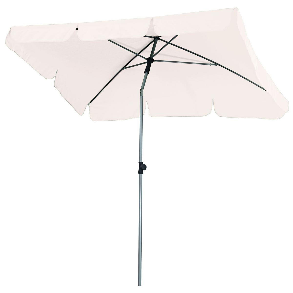 Haveson Marktschirm Udine 210 x 140 cm Natur