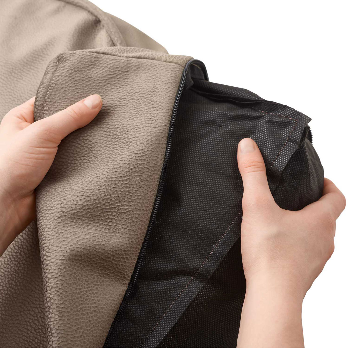 Hunter Orthopädisches Hundekissen Merida taupe 120 x 75 cm Größe XL Bild 3