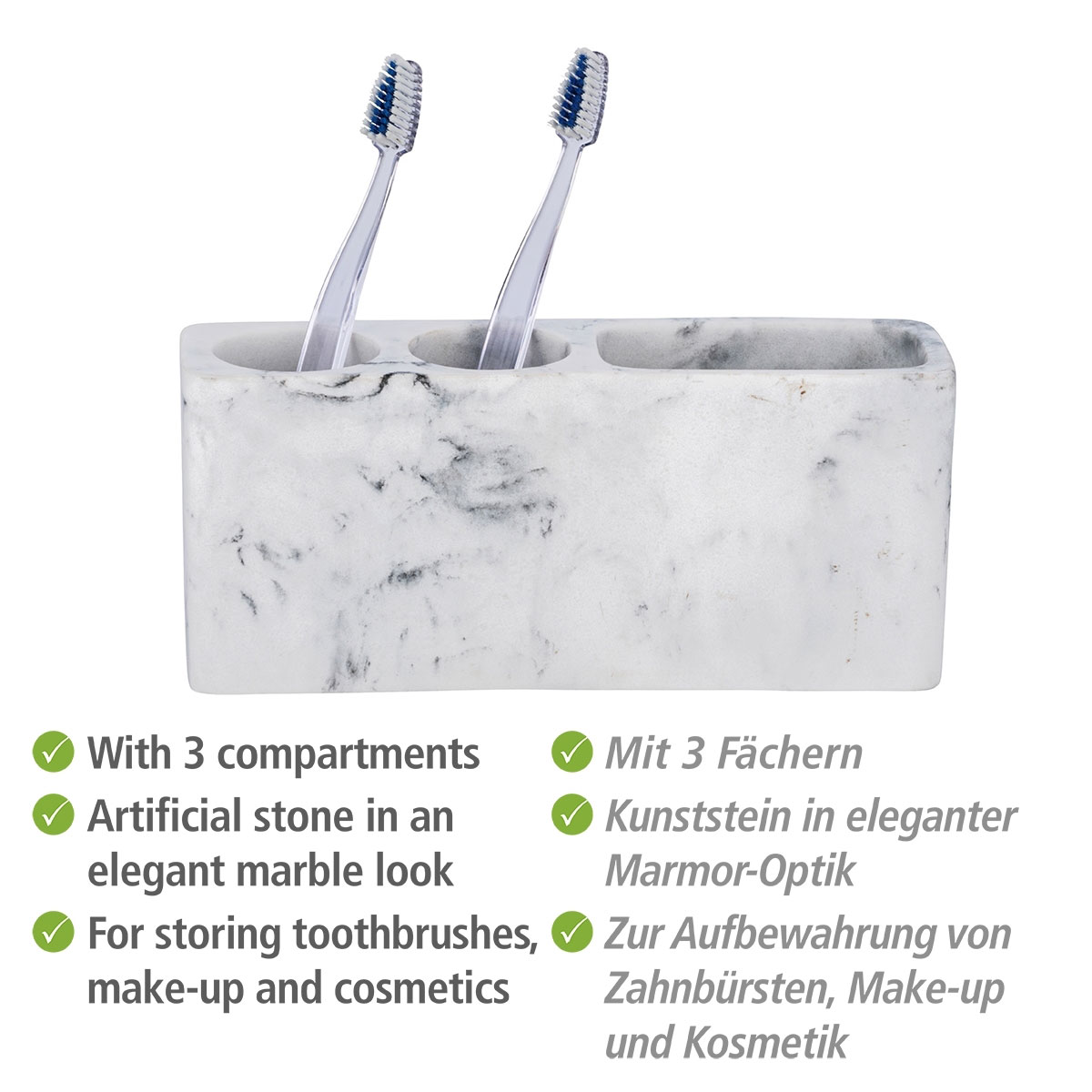 Wenko  Utensilienhalter Desio Bad-Aufbewahrung Bild 2