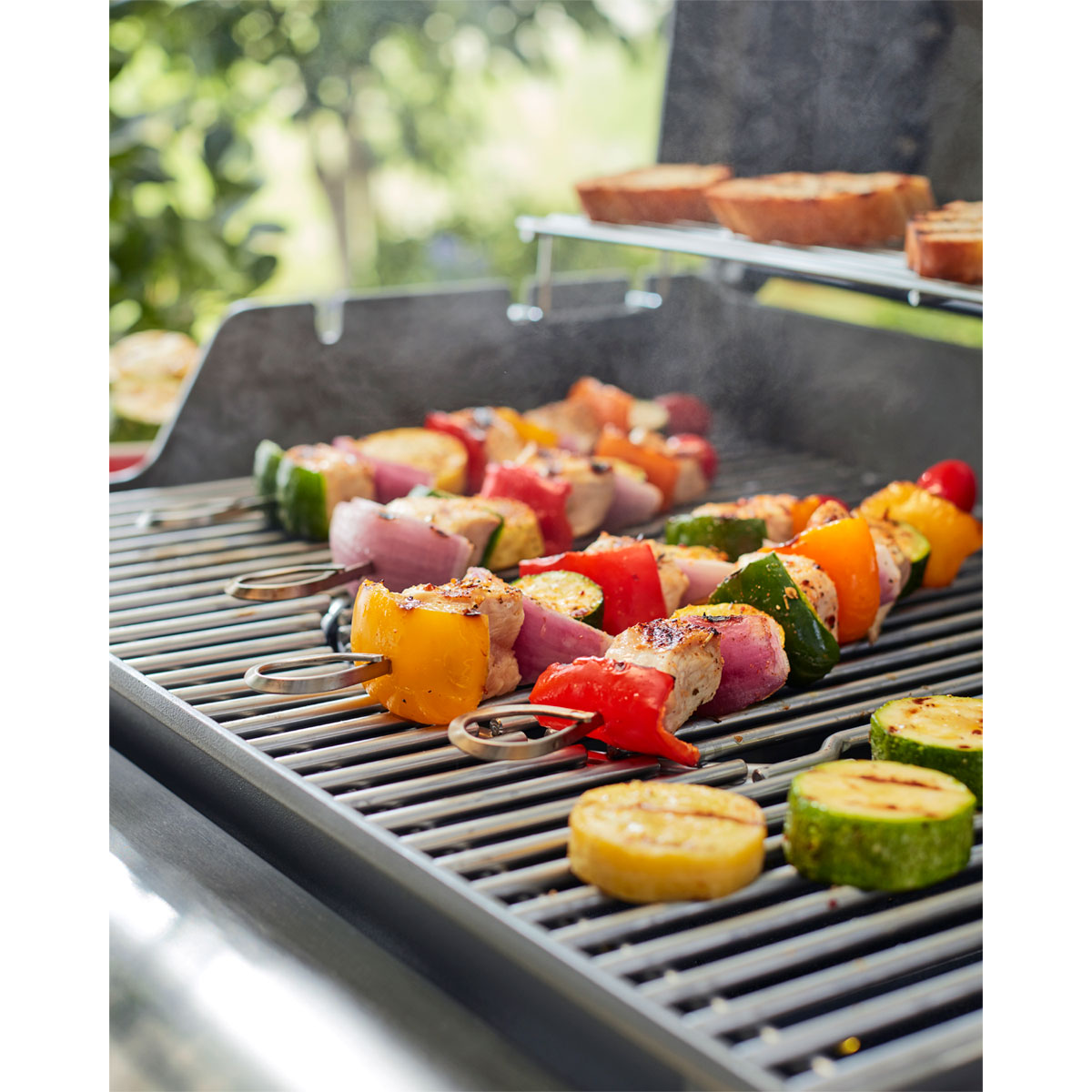 Weber Gourmet BBQ System -Grillrost mit Rosteinsatz für Spirit Bild 5