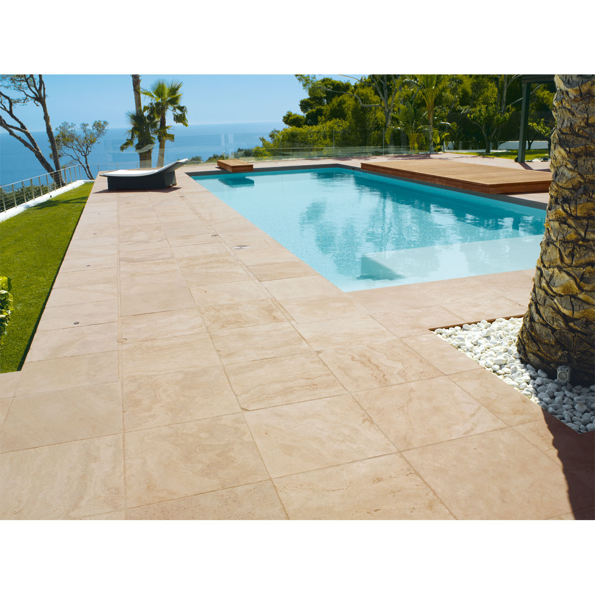 Diephaus  Terrassenplatte No 1 Plain sandstein 40 x 40 x 4 cm Bild 5