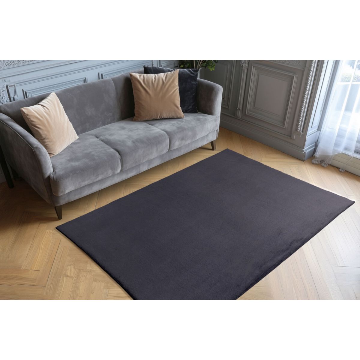 Boundless 225 Anthrazit 80cm x 150cm Bild 5