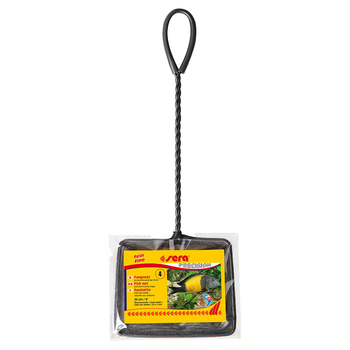 sera Fangnetz fein, schwarz 20 cm / 8