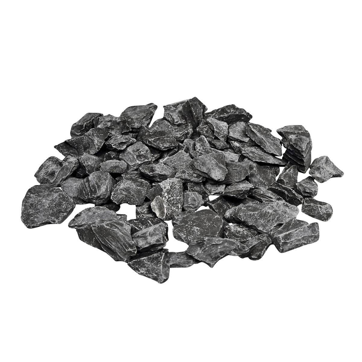 Schiefersplitt Canada Slate Carrara 30-60 mm 25 kg