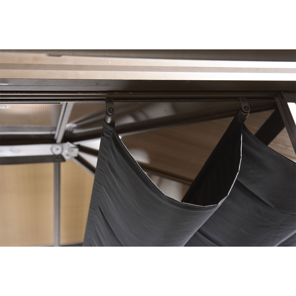 Sojag Pavillon Castel 1012 297,09x362,09x282,56cm Bronze Bild 6