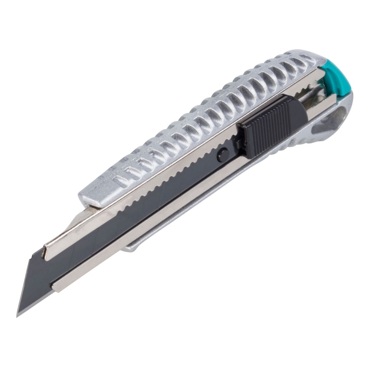Wolfcraft  Metall-Abbrechklingen-Messer 18 mm schwarze Klinge Profi-Sharp