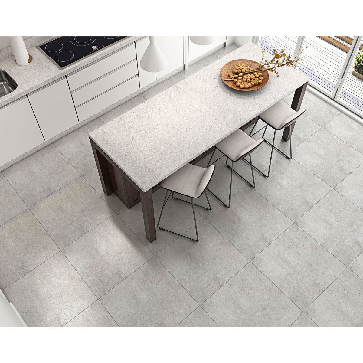 Feinsteinzeug You lightgrey 59,8 x 59,8 cm Bild 2