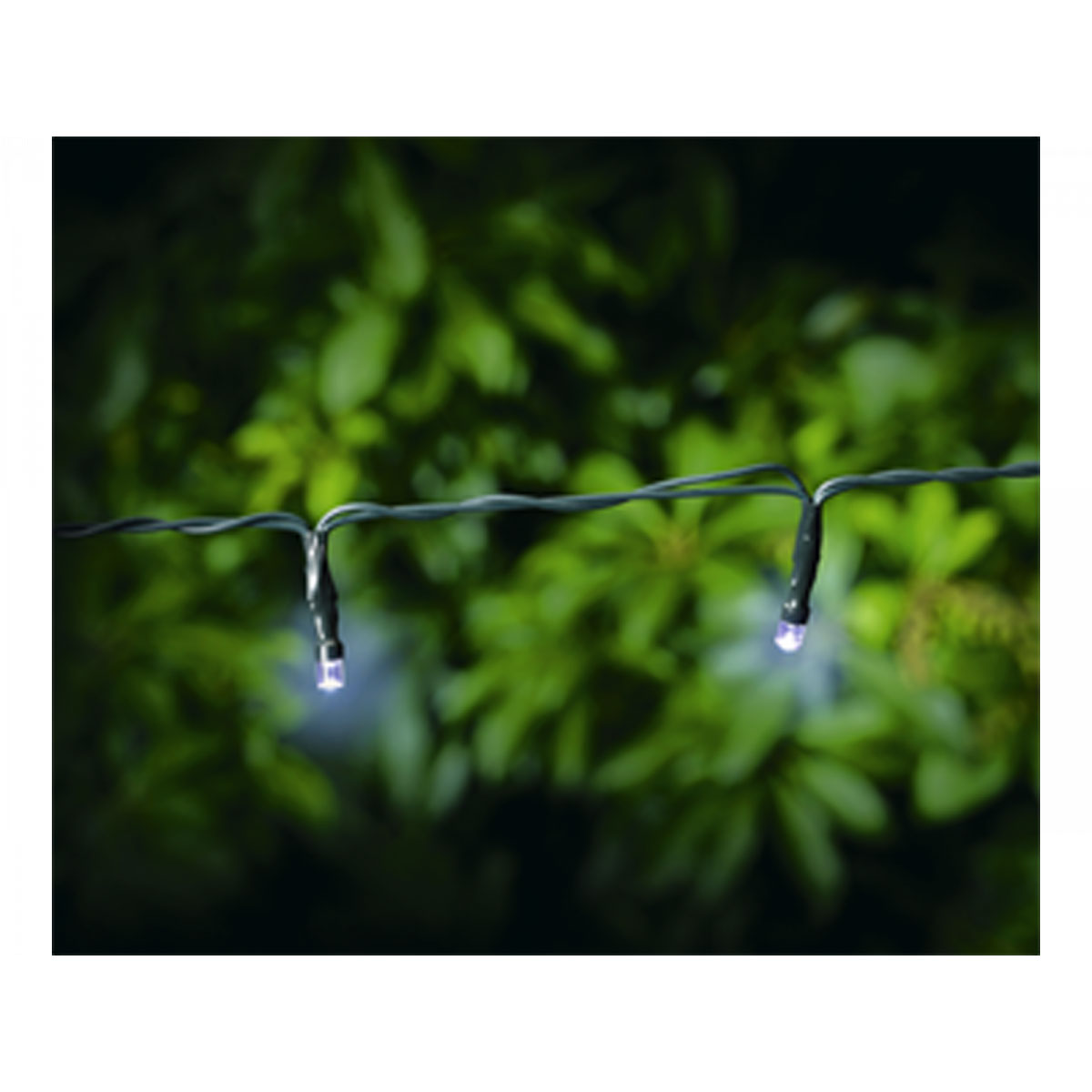 Flector Garten LED-Solar-Lichterkette 50 LEDs inkl Dämmerungssensor Bild 2