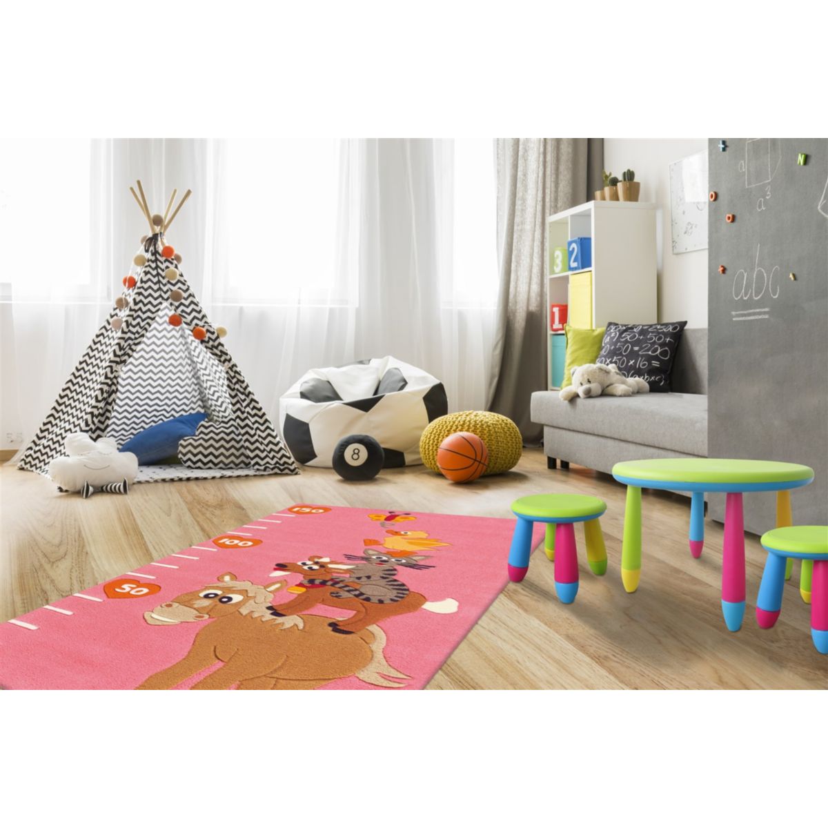 Joy 4168 Rosa Animals 75cm x 160cm Bild 2