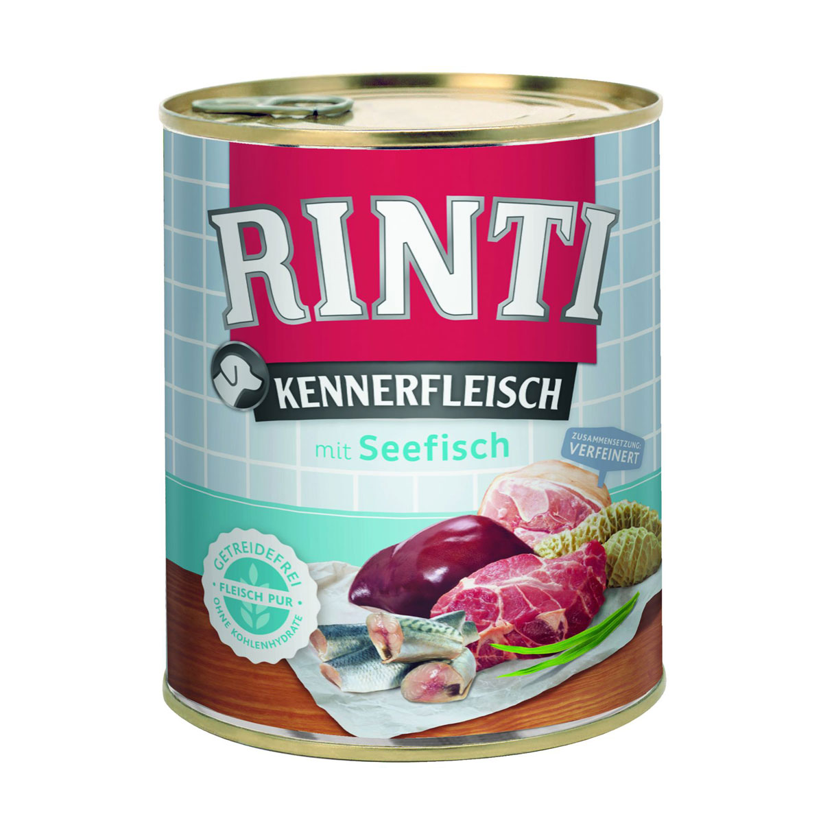 Rinti  Dose Kennerfleisch Seefisch 800g