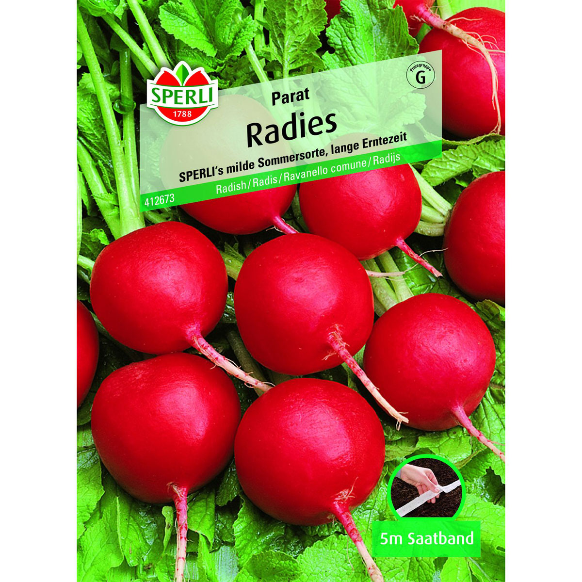 Radies Parat 5 m Saatband