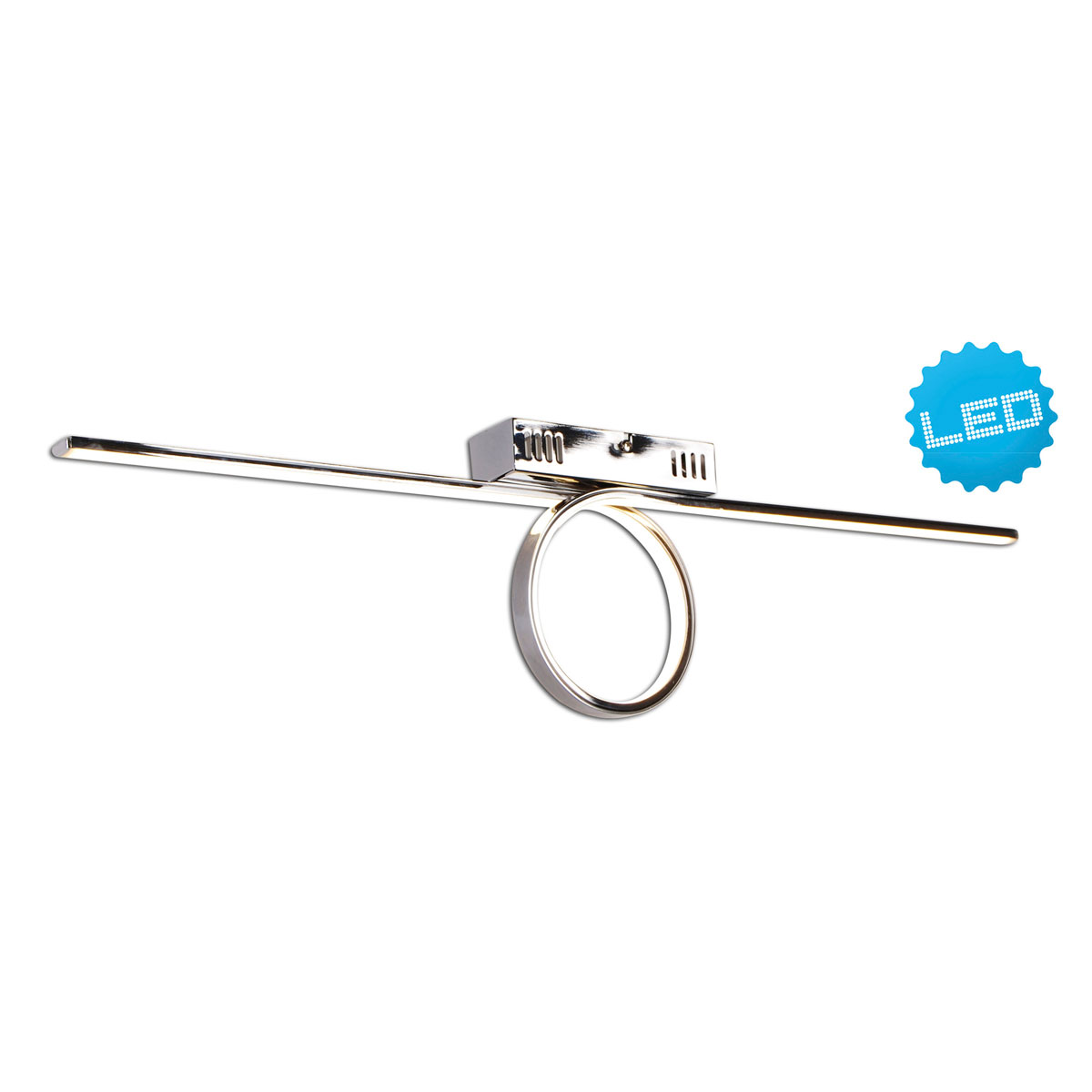 Naeve LED DL Loop Metall/KS chromeLxBxH 75x5x18,5cm Bild 2