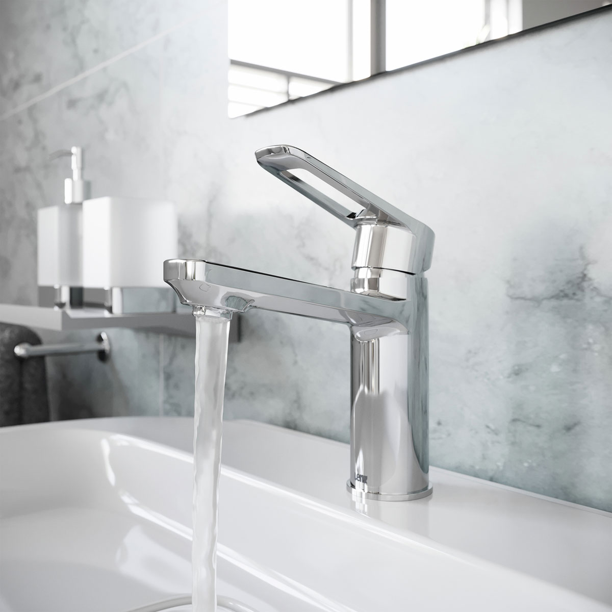 Lenz  Waschtischarmatur VEGA chrom Bild 2