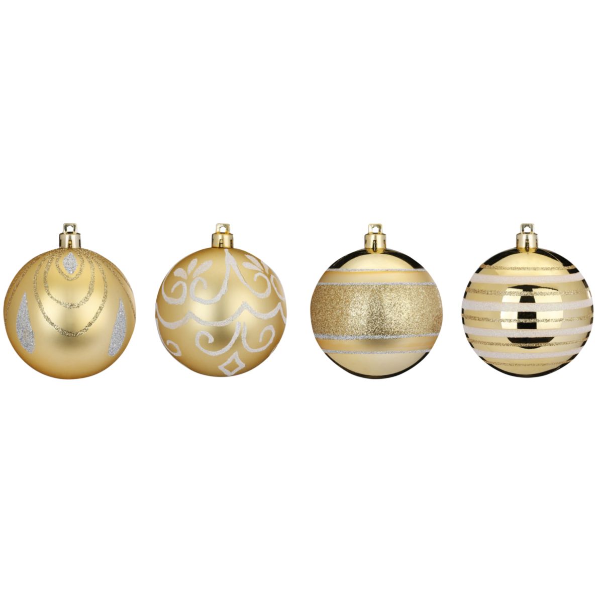 Kugelset 8cm Royal Gold