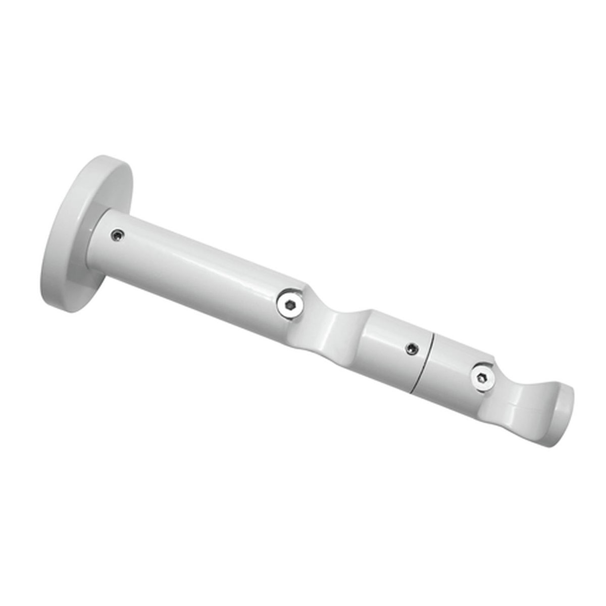 Gardinia Doppel-Kombiträger Chicago offen für Durchmesser 20 mm 8/6 cm weiß Bild 1